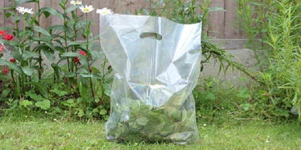 carrier bag made from corn starch